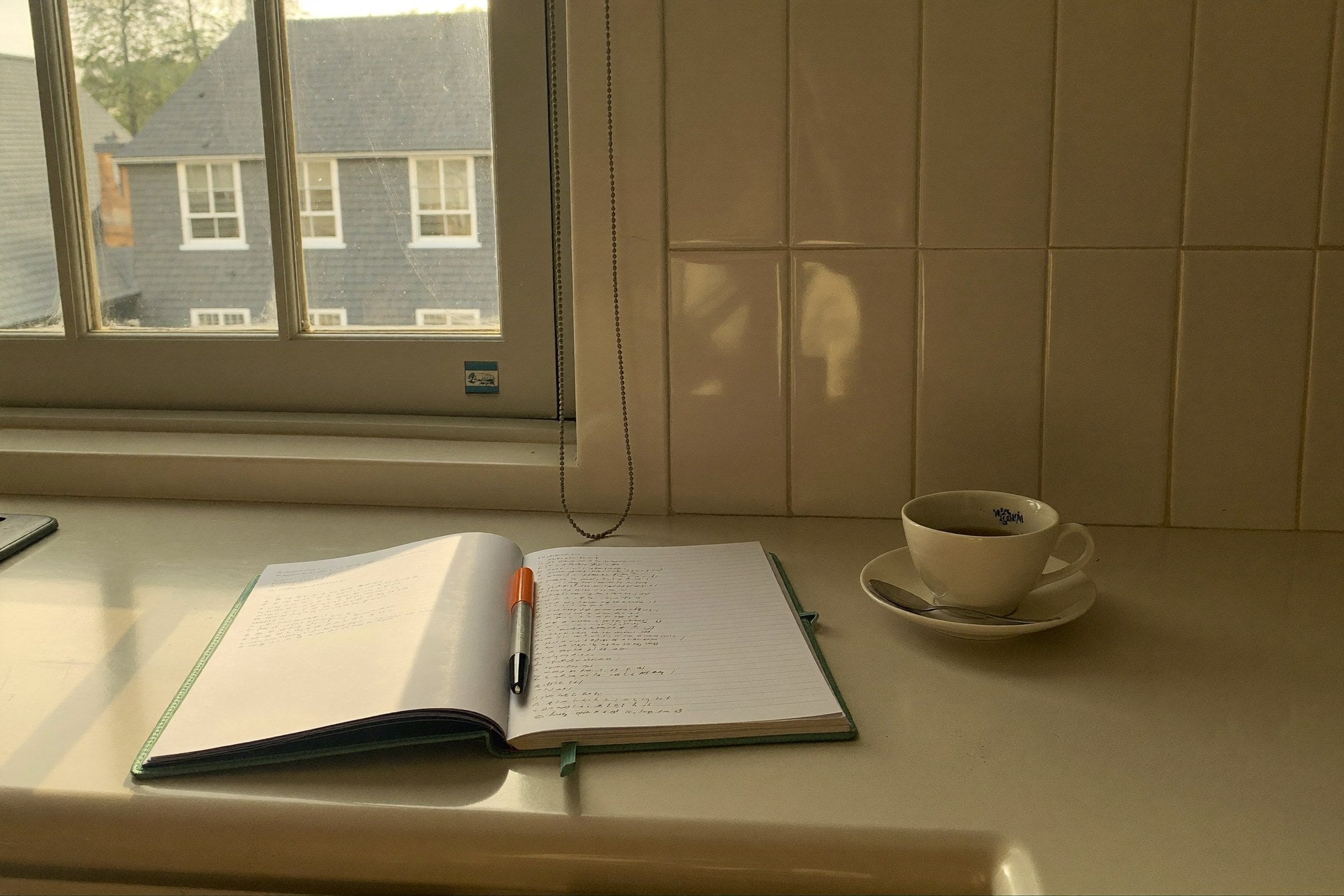 A calm Sunday evening at home