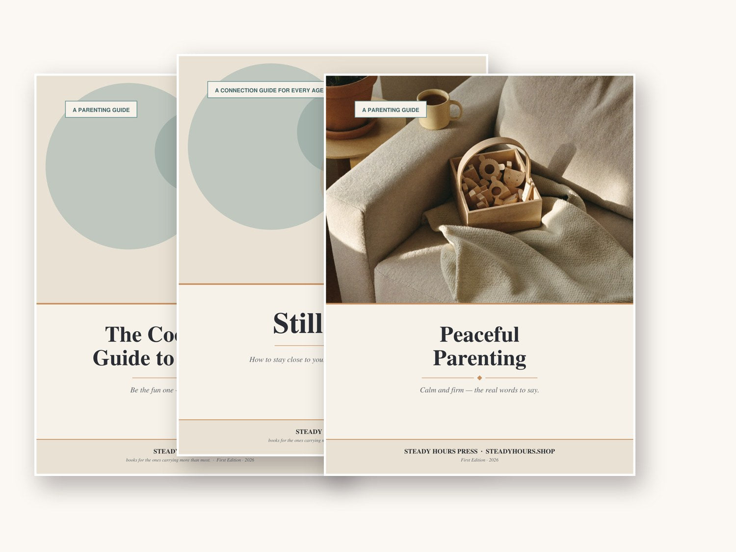 The Calm Parenting Bundle — three parenting guides