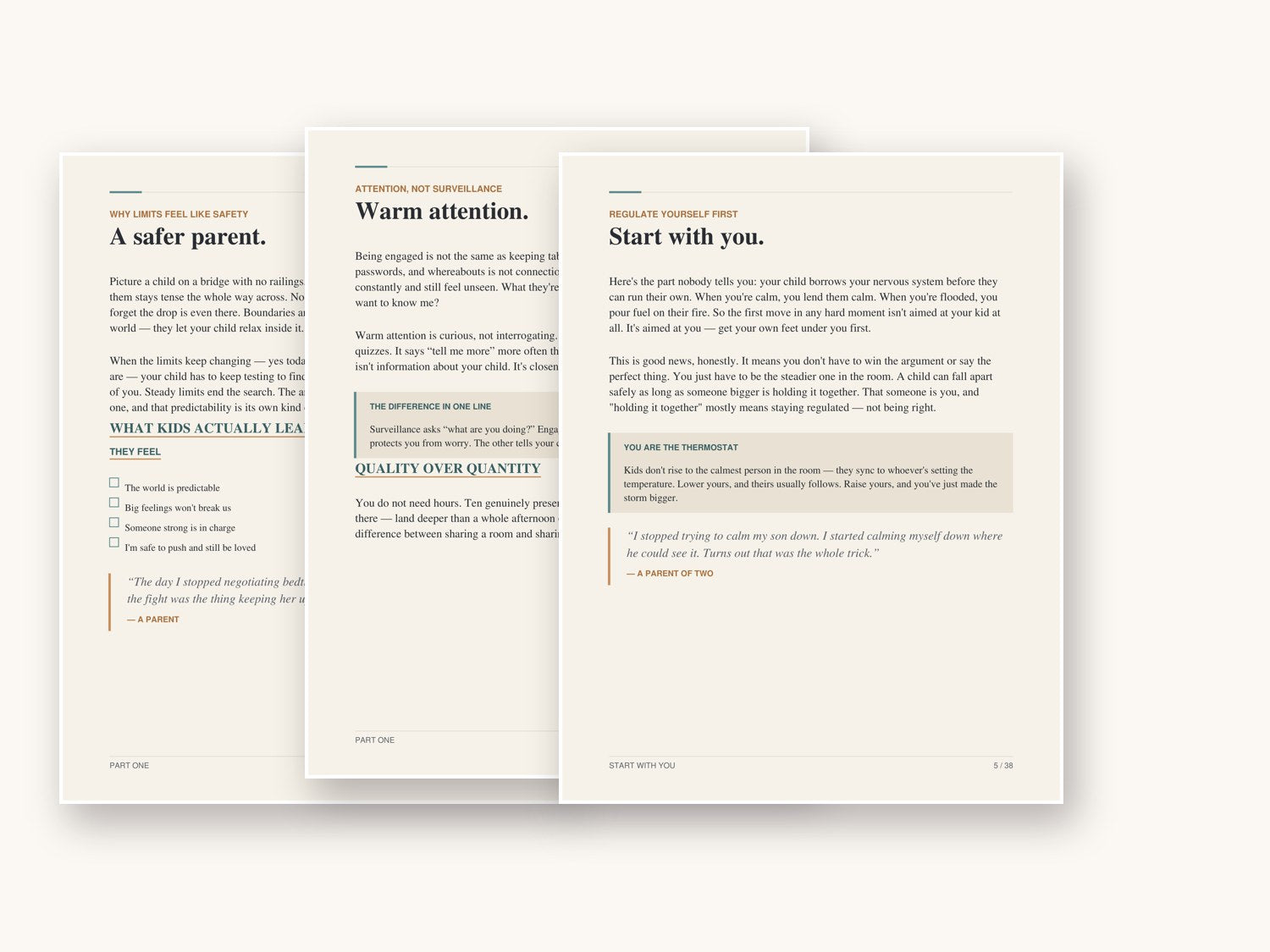 A look inside the Calm Parenting Bundle
