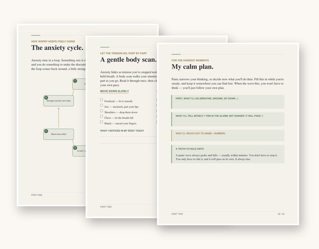 Calm in the Storm — Anxiety Workbook